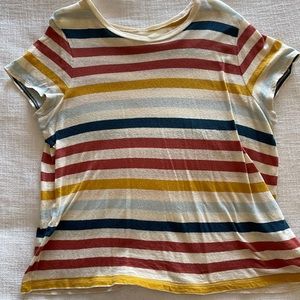 Madewell Rainbow Whisper Cotton Tee